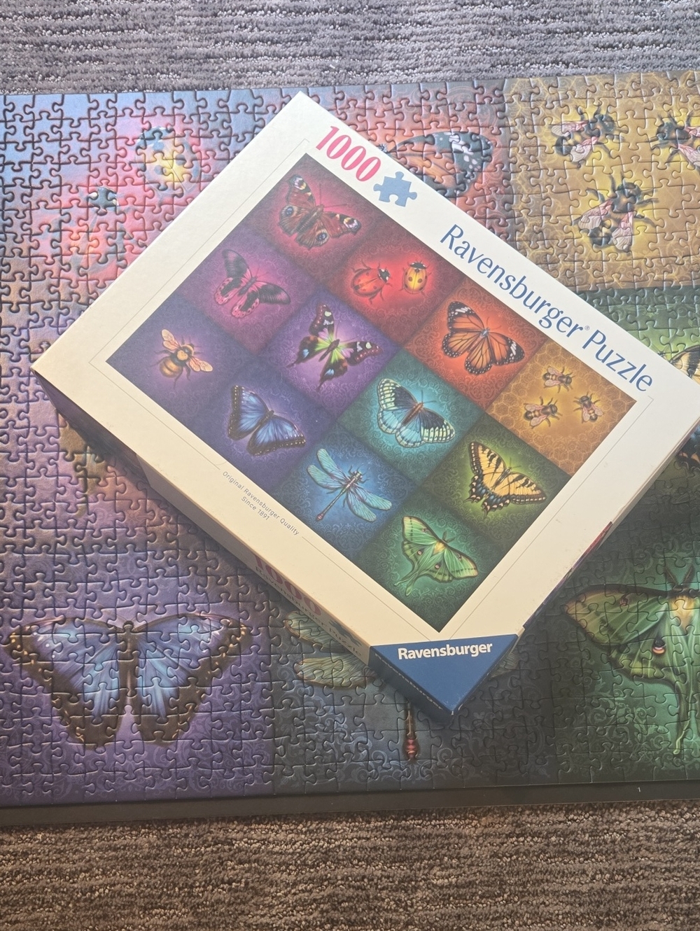Ravensburger Vibrant Multicolor Butterfly & Insect Wall Art